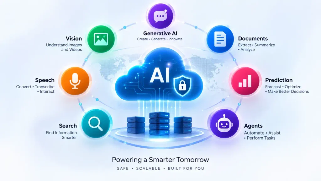  Cloud AI services for generative vision speech documents and prediction